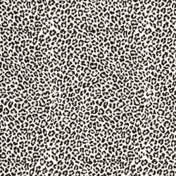 TISSU CREPON VISCOSE LEOPARD NOIR BLANC