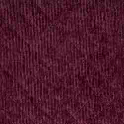 TISSU VELOURS COTELE LIE DE VIN INTERIEUR BEIGE