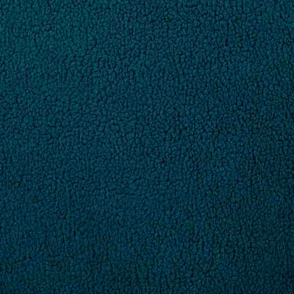 TISSU TEDDY SOFT UNI BLEU CANARD PROFOND