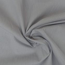 TISSU COTON TOILE A DRAP GRIS PERLE OEKOTEX