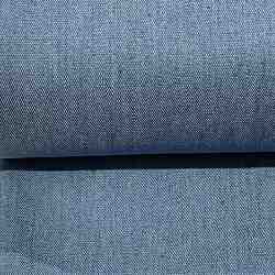 TISSU CHAMBRAY STRETCH BLEU 