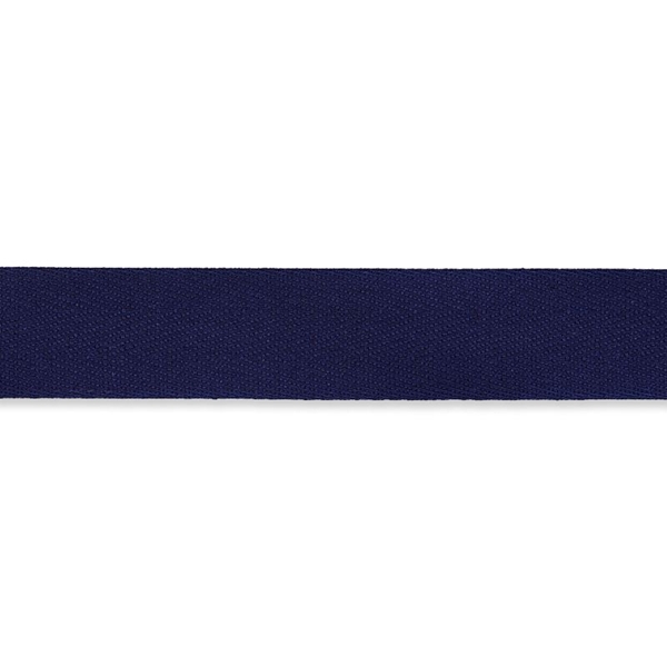 RUBAN SERGÉ 20MM BLEU MARINE QUALITE