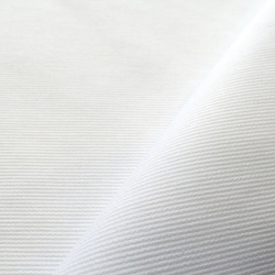 PIQUE DE COTON BLANC OEKO-TEX