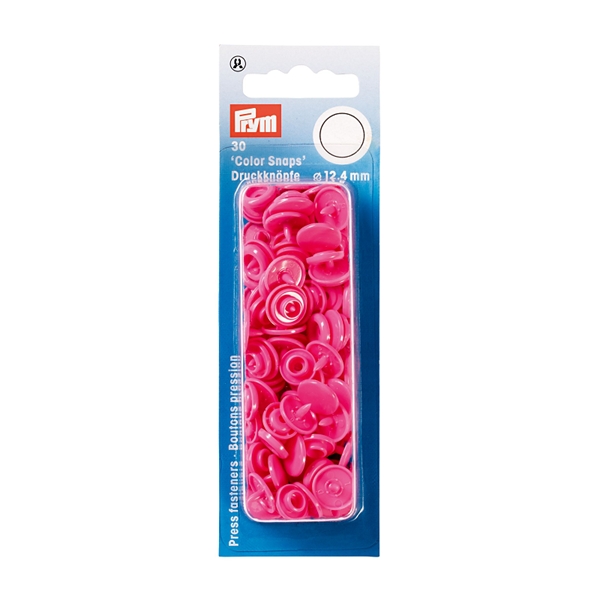 Boutons pression ColorSnaps 12,4 mm fuchsia