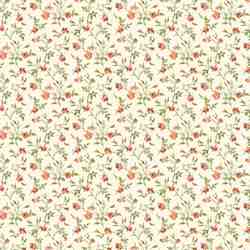 TISSU COTON GRACE CORAIL