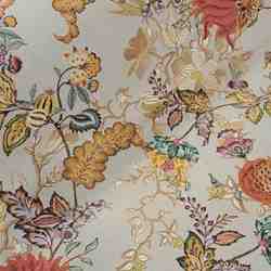 TISSU TOILE BACHETTE COTON BENGALE TAUPE