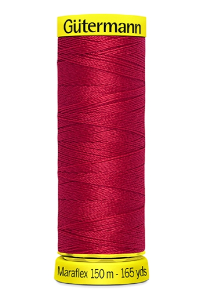 FIL GUTERMANN MARAFLEX ELASTIQUE 150M ROUGE