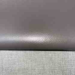 TISSU SIMILI CUIR TAUPE 