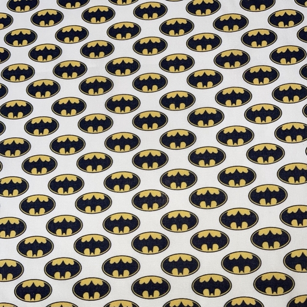 TISSU COTON BATMAN LOGO COMICS