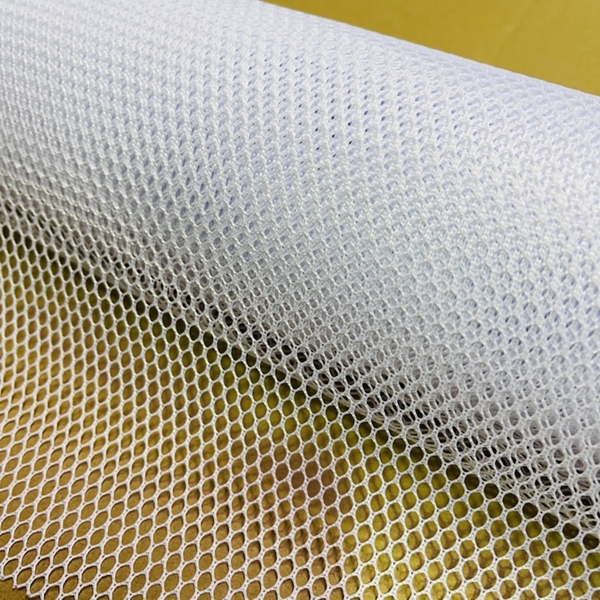 TISSU FELIX FILET MESH BLANC