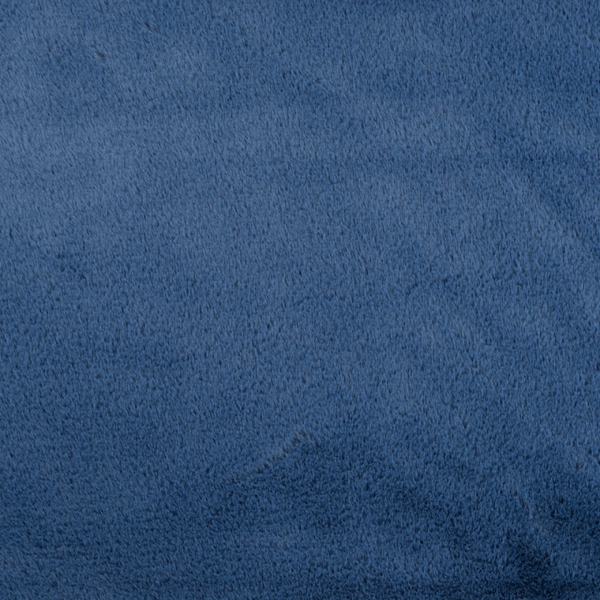 TISSU FAUSSE FOURRURE CASTORINI BLEU JEANS
