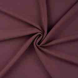 TISSU SCUBA CREPE ROUGE BORDEAUX