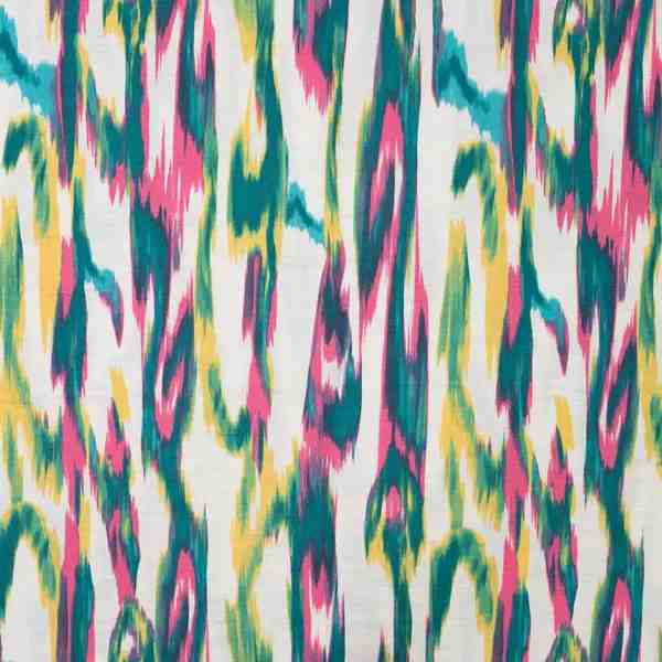 TISSU VISCOSE IMPRIME TIE AND DYE 