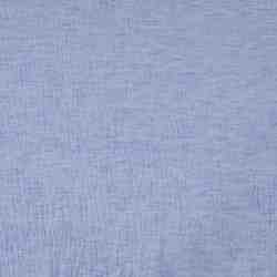 TISSU POLYESTER BLEU EFFET LIN