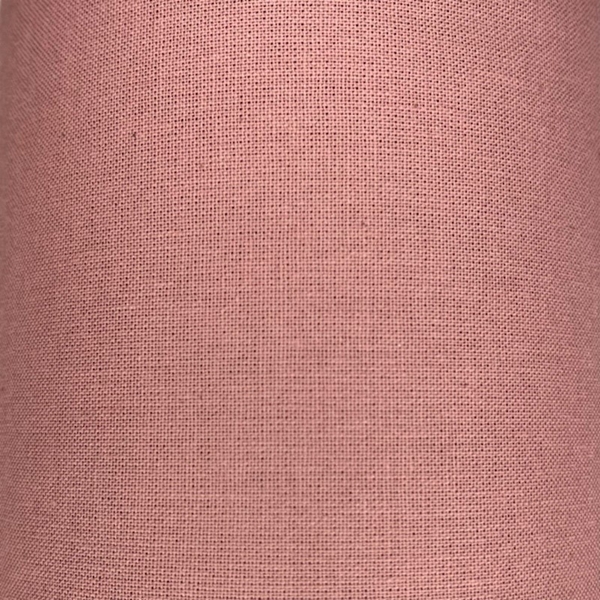 TISSU COTON UNI ROSE OEKO-TEX GOTS 