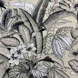 TISSU TOILE ASPECT LIN CABOSSE LICO