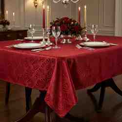 TISSU MFTA  NAPPAGE DINARD FICELLE  ROUGE
