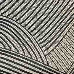 TISSU JACQUARD AMEUBLEMENT NOIR IVOIRE