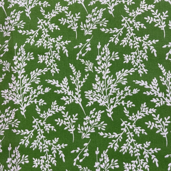 COUPON COTON OEKO-TEX BRINDILLE VERTE 0M95 X 1M40