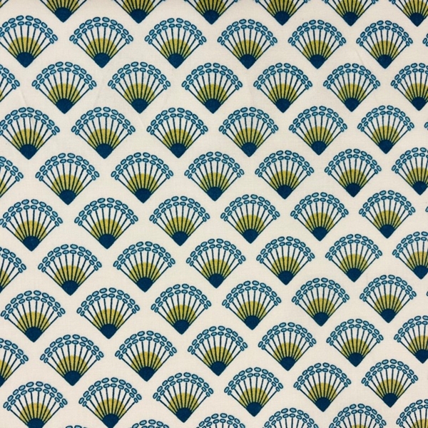 COUPON OEKO-TEX EVENTAIL BLANC 2.95M X 1.45M