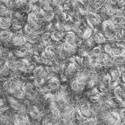 TISSU BOUCLETTE UNI GRIS
