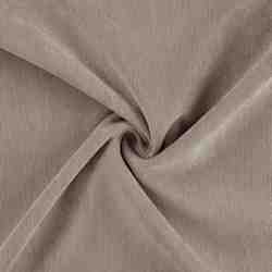 TISSU VELOURS FINES COTES BEIGE