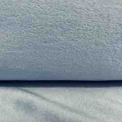 TISSU POLAIRE FLANNEL UNI BLEU CIEL