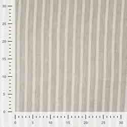 TISSU LIGNES RAYÉ BEIGE ECRU
