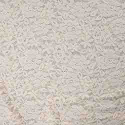 TISSU DENTELLE DE LUXE ECRU