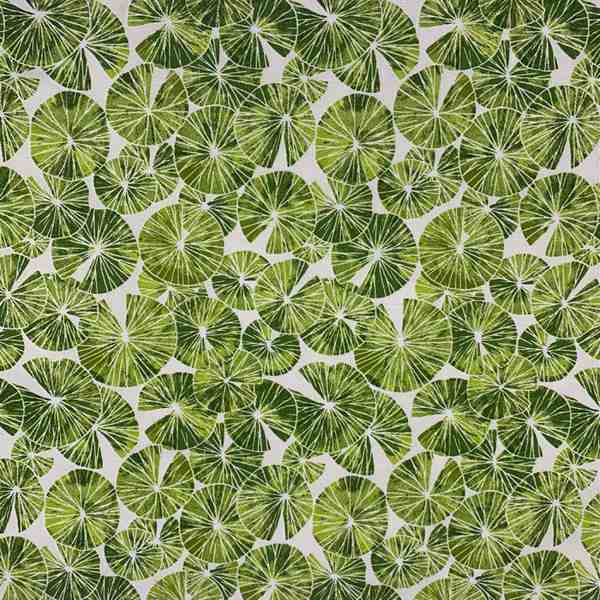 TISSU COTON MFTA WATERLILY VERT LIME