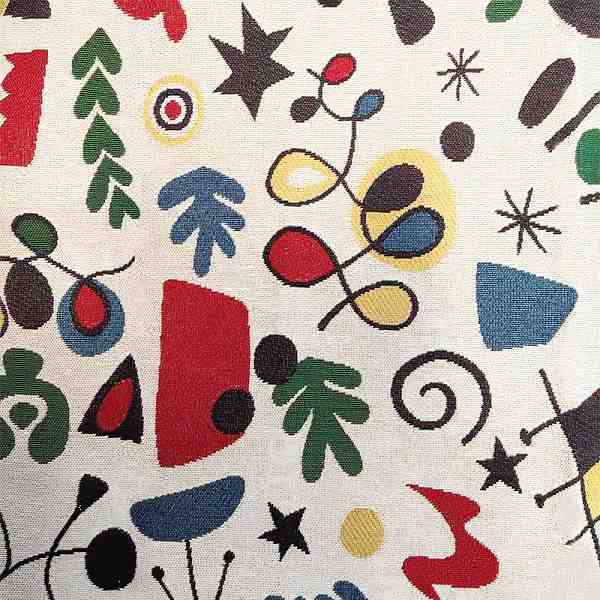 TISSU JACQUARD MFTA ABSTRACT MULTICO