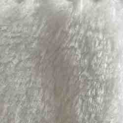 TISSU POLAIRE FLANELLE UNI BLANC