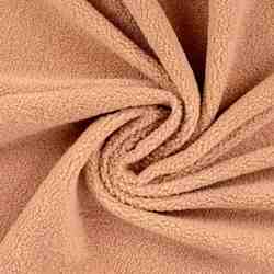TISSU SHERPA IMITATION MOUTON CAMEL