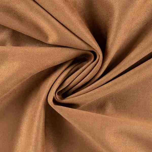 TISSU SUEDINE SCUBA RENO CAMEL 