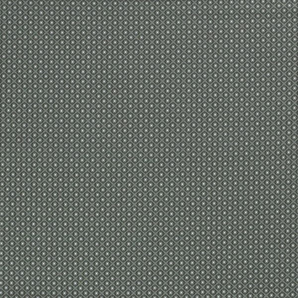 TISSU COTON GEOMETRIQUE VERT