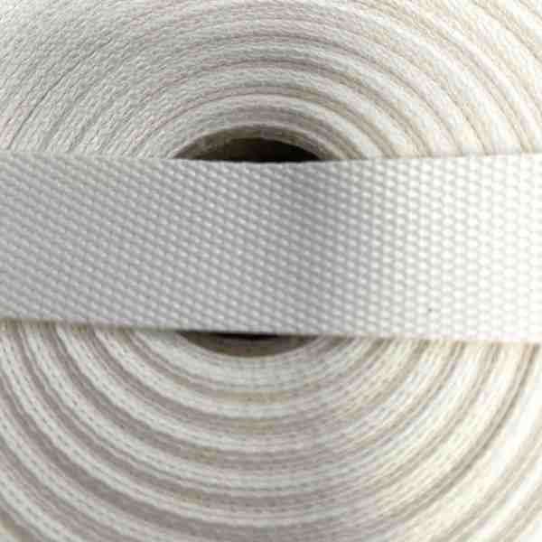 SANGLE 30MM POLYESTER CREME