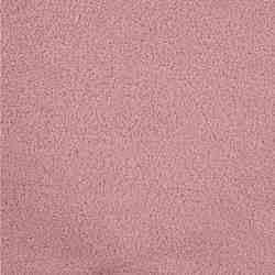 TISSU SOFT TEDDY BOUCLETTE  VIEUX ROSE POUDRE
