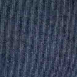 TISSU VELOURS COTELE RELIEF TEXTURE BLEU MARINE