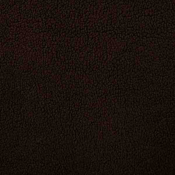 TISSU TEDDY SOFT UNI MARRON