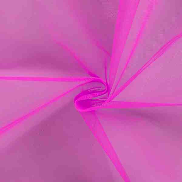 TULLE RIGIDE ROSE FUCSHIA