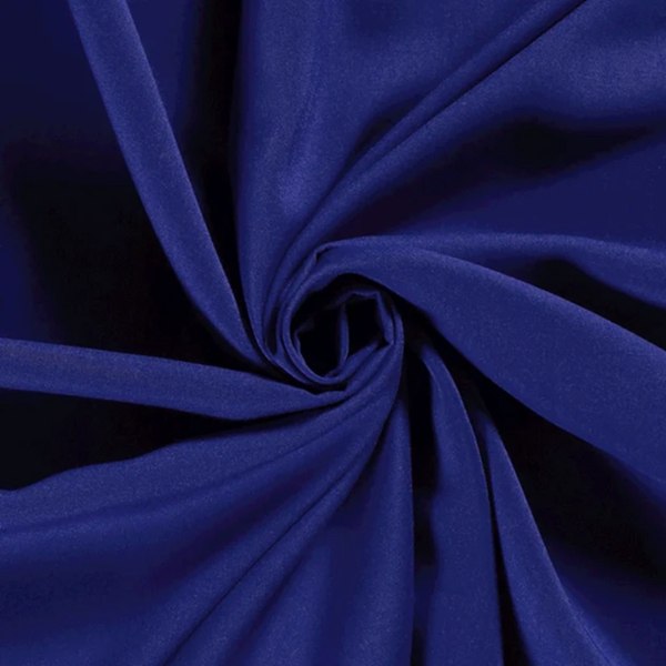 TISSU VOILE DE VISCOSE BLEU ROYAL