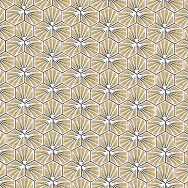 TISSU COTON RIAD OR