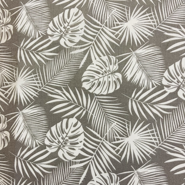 COUPON OEKO-TEX PALMERAIE GRIS 2.95M X 1.45M