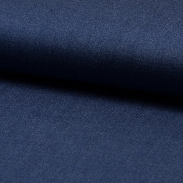 TISSU CHAMBRAY VISCOSE BLEU MARINE