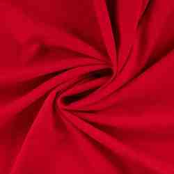 TISSU VISCOSE UNIE ROUGE