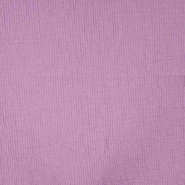 TISSU SEERSUCKER COTON VIOLET