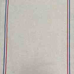 TISSU TORCHON RAYURE BLEU BLANC ROUGE