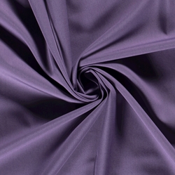 TISSU POPELINE COTON GOTS OEKO-TEX VIOLET