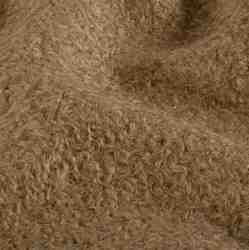 TISSU BOUCLETTE MOUTON CAMEL