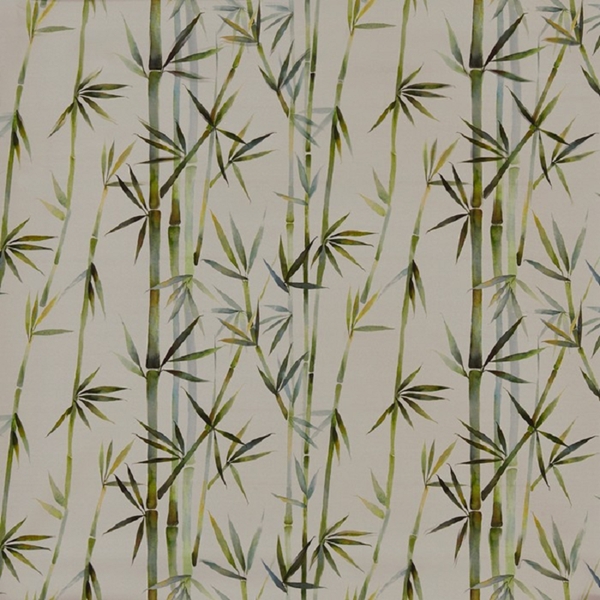 TISSU COTON IMPRIME PRESTIGIOUS BAMBOU VERT